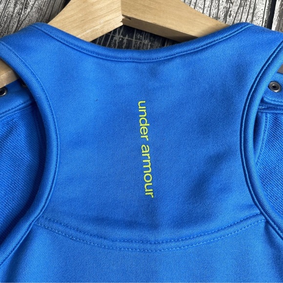 Under Armour Romper Womens Size Small Blue Shorts Heat Gear Sleeveless One Piece - Picture 4 of 12